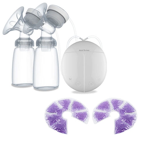 Breast Pump Electric with Milk Bottle